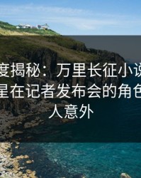 黑料深度揭秘：万里长征小说风波背后，明星在记者发布会的角色彻底令人意外